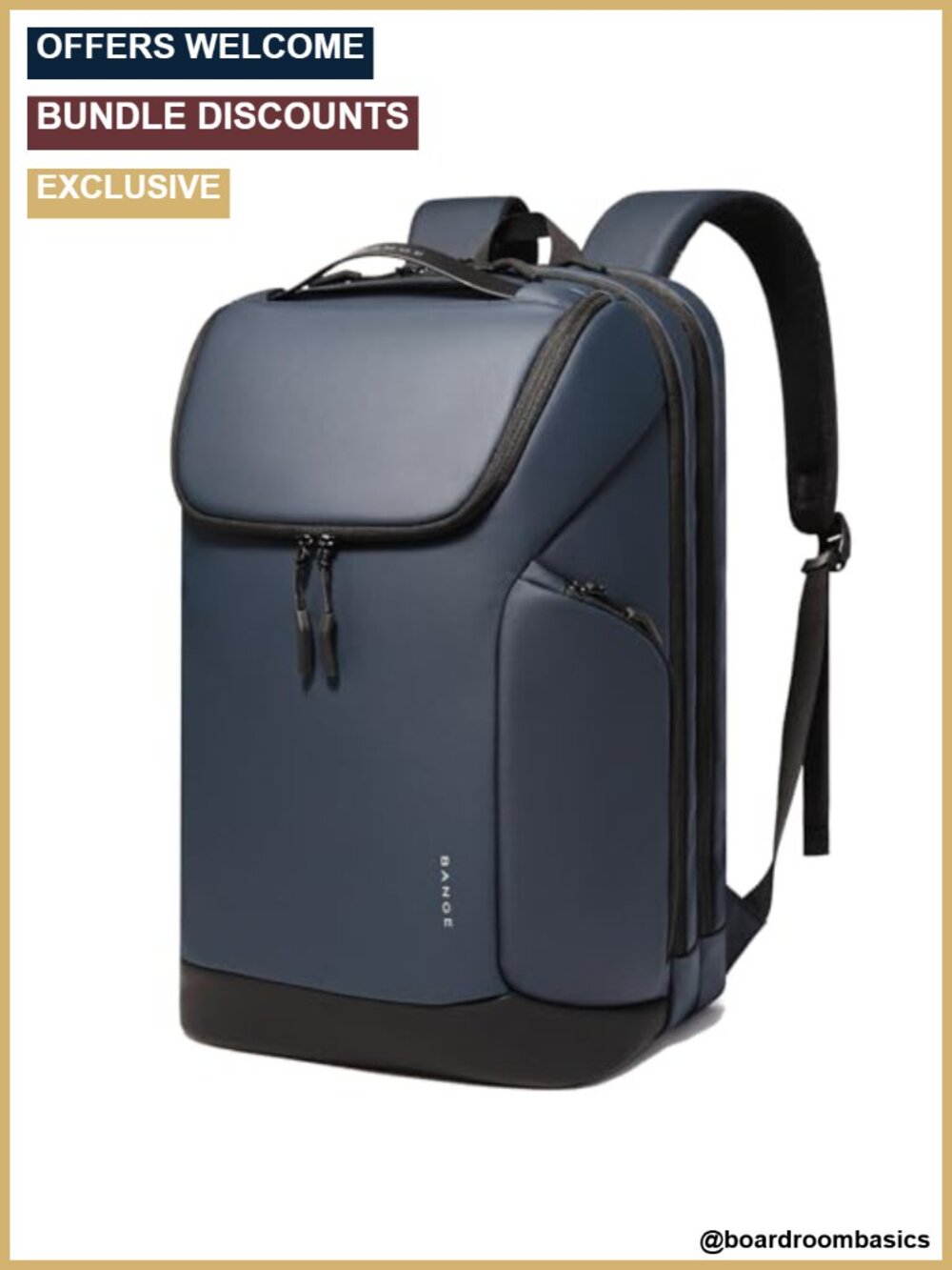 Waterproof 15.6" Laptop Backpack Business Travel Durable Oxford